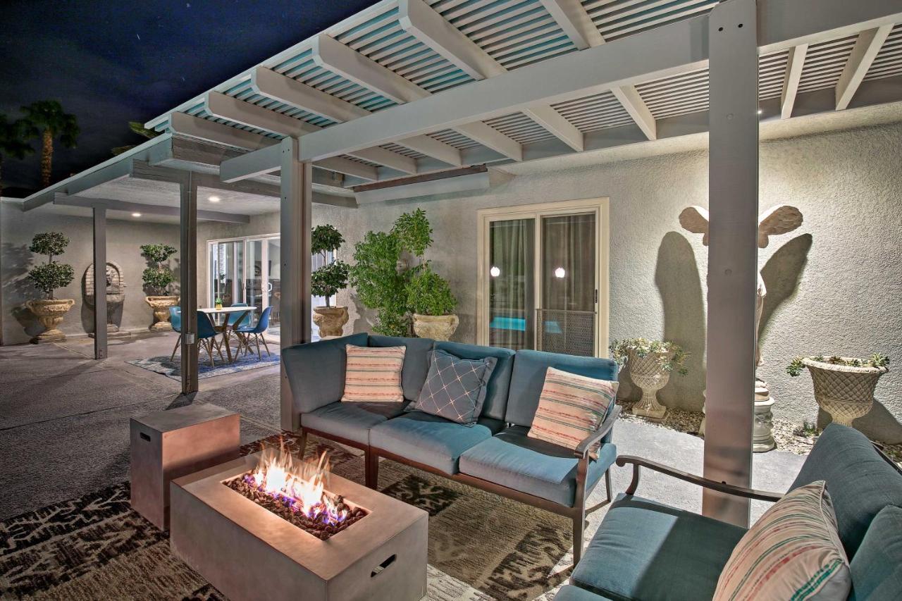 Pet-Friendly Palm Springs Escape With Heated Pool! Villa Ngoại thất bức ảnh